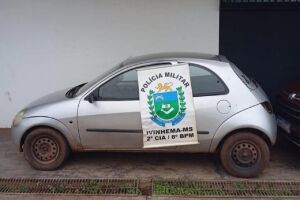 Homem é preso por receptação de carro furtado em Ivinhema