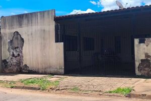 Casa onde Mariza foi assassinada no bairro União