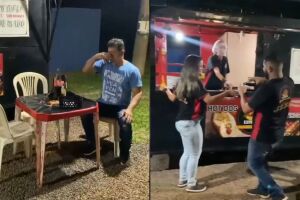 Lanchonete faz meme e mostra felicidade de funcionários com sobra dos clientes (vídeo)