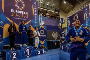 Do Aero Rancho, Barbara Pinheiro vence campeonato e se torna campeã europeia de jiu-jitsu