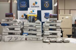 Guarda faz maior apreensão de drogas do ano nos Correios de Campo Grande (vídeo)