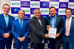 Lucas de Lima se filiou nesta quarta-feira 