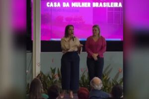 Prefeita exaltou cidade ter prefeita e vice mulheres 