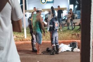 Vítima foi socorrida pelo Samu, mas não resistiu