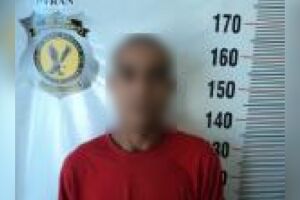 Ladrão foi preso e levado para a delegacia