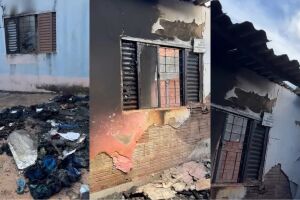 Homem é preso após incendiar casa com três crianças em Campo Grande (vídeo)