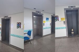 Registros feitos durante visitação no hospital
