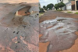 Morador denuncia vazamento e desperdício de água em rua do Jardim Paulista (vídeo)