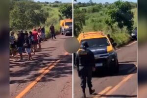 Homem morre em acidente entre carro e moto na MS-162 (vídeo)