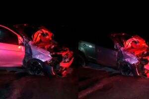 Jovem perde controle de carro, capota e morre em Dourados (vídeo)