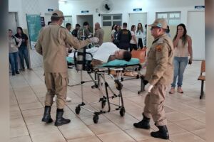 Baleado está com munição do corpo, diz médico 