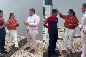 Vereador e adjunta da Agetran visitaram rua da Vila Progresso