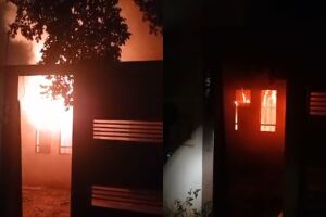Apesar da gravidade do incêndio, ninguém ficou ferido