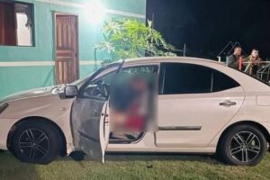 Policial é executado a tiros em frente de casa na fronteira (vídeo)