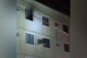 Incêndio em apartamento mobiliza bombeiros no Jardim Seminário (vídeo)