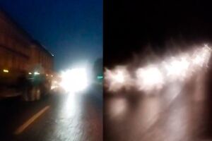 Bloqueio do MST causa fila de veículos na BR-060 (vídeo)