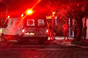 Samu esteve no local para constatar o óbito