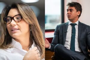 Nikolas critica campanha do PT favorável à Janja nas redes: "Imbecil"