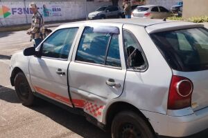 Motorista sem CNH invade preferencial e deixa motociclista com fratura grave em Bataguassu