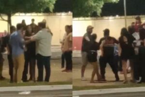 Confusão com vice-prefeito quase termina em briga generalizada em Jardim (vídeo)