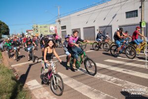 Passeio Ciclístico reúne 5 mil pessoas em celebração ao Dia do Trabalhador em Campo Grande (vídeo)