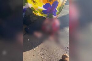 Motociclista morre e sofre exposição de massa encefálica no Indubrasil (vídeo)