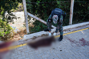 A Polícia Militar Ambiental foi acionada