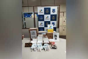 Guarda apreende remédios emagrecedores ilegais em Campo Grande