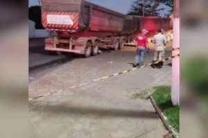 Ciclista morre após ser atropelado por carreta bitrem entre Três Lagoas e São Paulo