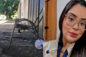 Stephany ateou fogo em si própria