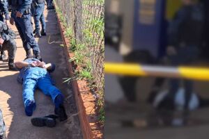 Homem foi preso pela PM e a mulher socorrida