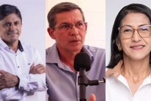 Celso Abrantes, Flavio Paiva e Tatiana Miyasato 