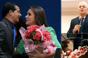 Adriane nomeia pastores da própria igreja