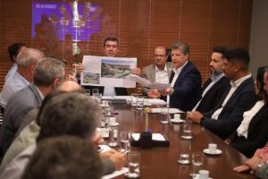 Riedel analisa projetos para obras em Chapadão do Sul 