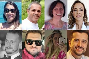 SC: 4 pessoas foram carbonizadas e outras 4 morreram ao pular de balão