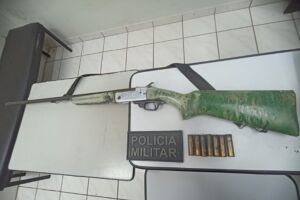 Arma usada no crime