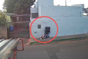 Após o crime, o homem fugiu correndo