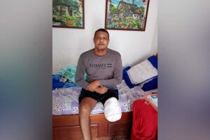 Paulo S&eacute;rgio sofre com as dores e as feridas 
