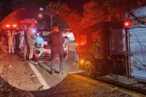 Ciclista é atropelado por carro e fica ferido em Aquidauana