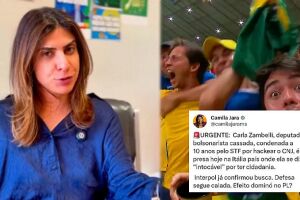 Camila chamou Zambelli de ''bolsonarista cassada''
