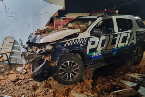 Apesar da batida, ninguém se feriu