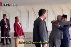 Janja disse ''vira-latas'' aos jornalistas 