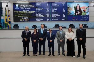Papy e nova mesa diretora da Câmara 