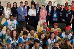 Soraya guiou grupo de alunos de MS 