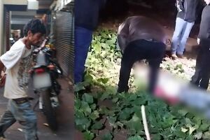 O homem foi morto a tiros durante a madrugada de hoje