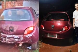 Comunidade se une e pastor tem carro restaurado após acidente em Sidrolândia