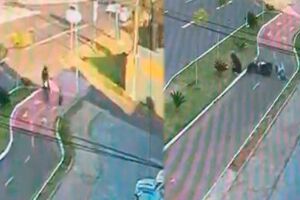 Morre idoso atropelado por moto na contramão na Duque de Caxias (vídeo)