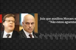 Juiz auxiliar reclama de pressão de Moraes 