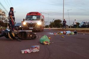 Motociclista morre em batida com caminhonete em Dourados