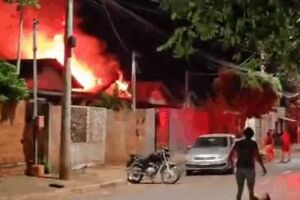 Idosa morre durante incêndio a residência em Inocência